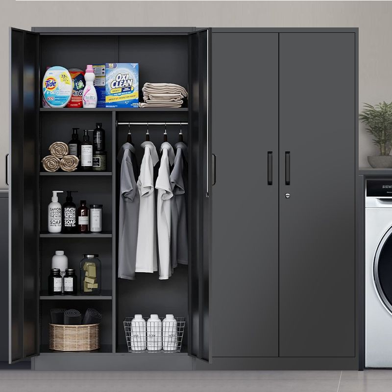 更衣文件柜-黑色