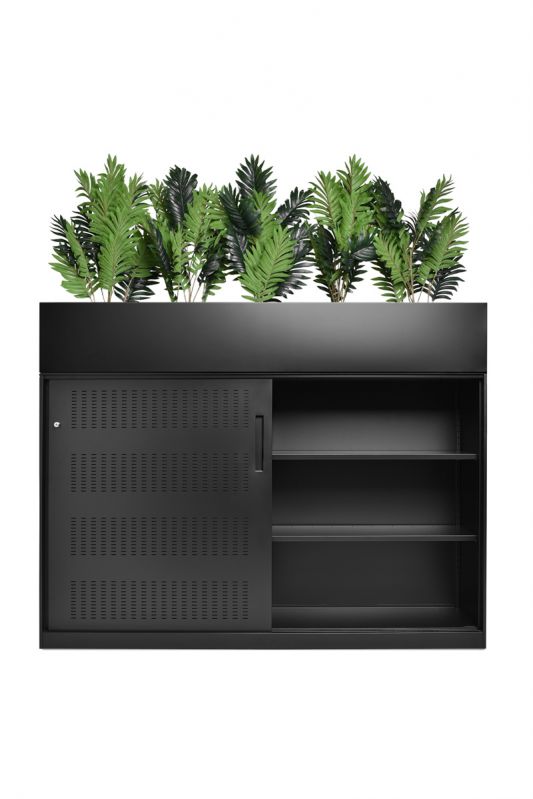 移门柜-黑色