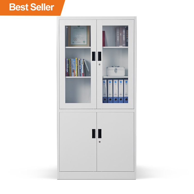 上玻下铁文件柜