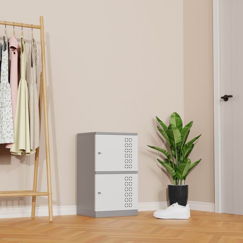 家用鞋柜-灰白